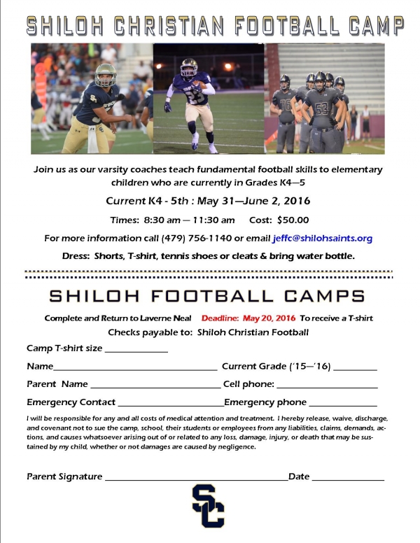 FB Camp Brochure 2016
